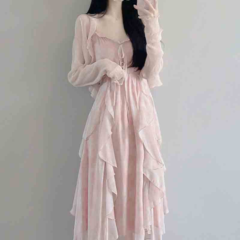 Summer Clothing Aesthetic - Spring Autumn New Sweet Girls Strap