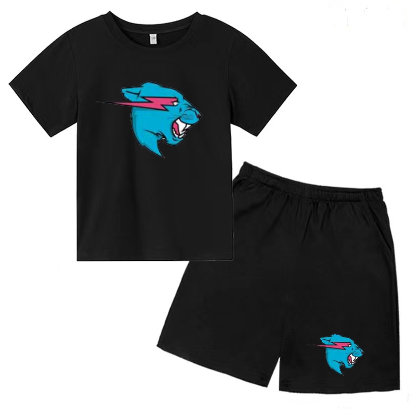 Kids Charming Animal Head Imag - Summer Clothing Images review and price