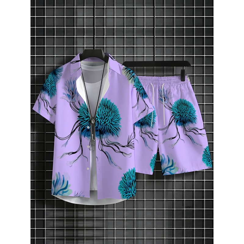 Men's Hawaiian Shirt Shorts Se - Beach Shirt Hawaiian review and price