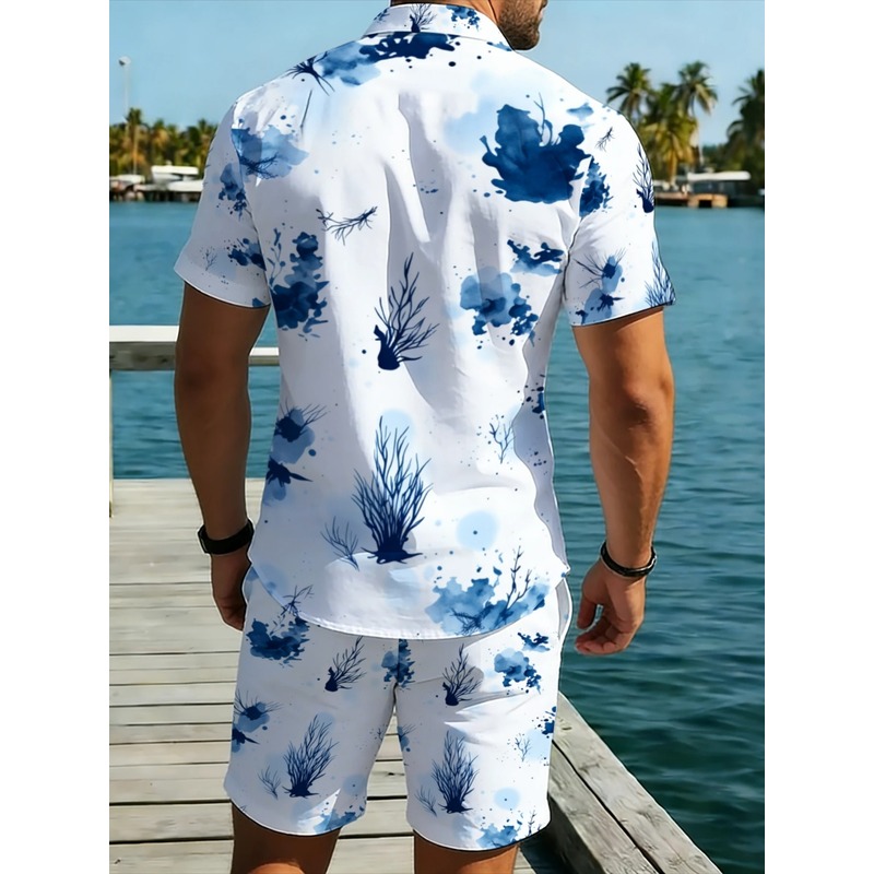 Men's Summer Hawaiian Shirt Sh - Beach Shirt Hawaiian review and price