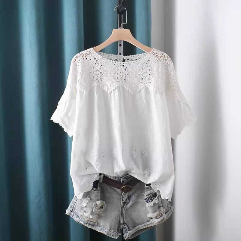 2026 Hollow Out Lace Patchwork - Summer Clothing For Japan review and price