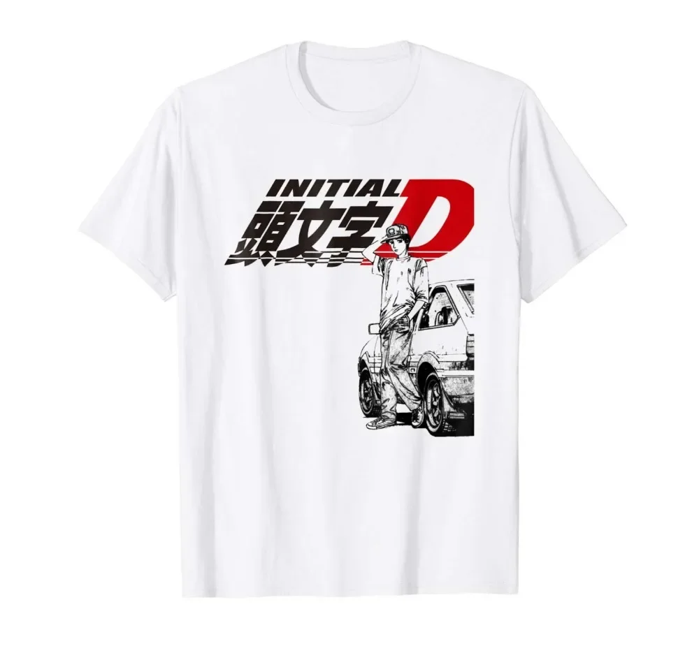 Initial D Tee Shirt Summer Fas - Summer Clothing Websites review and price