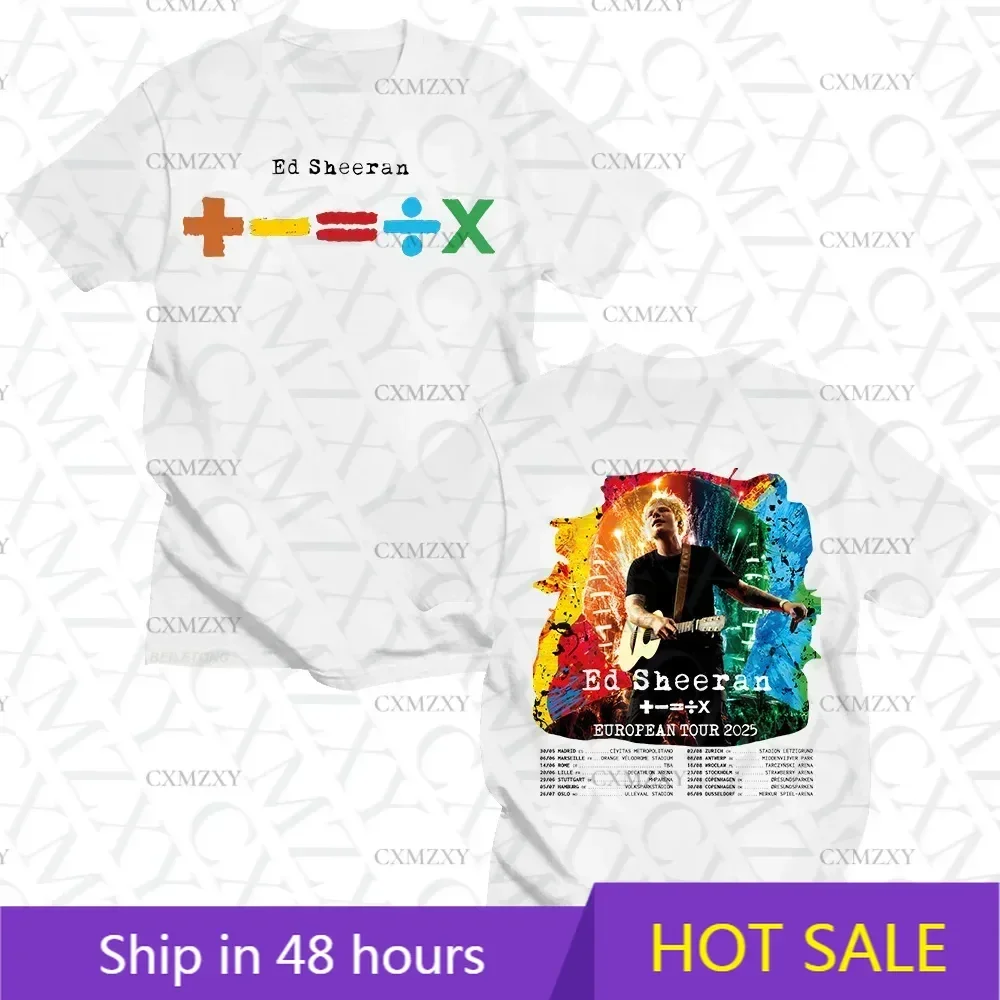 Ed Sheeran European Tour  T-sh - Summer Clothing Gif review and price