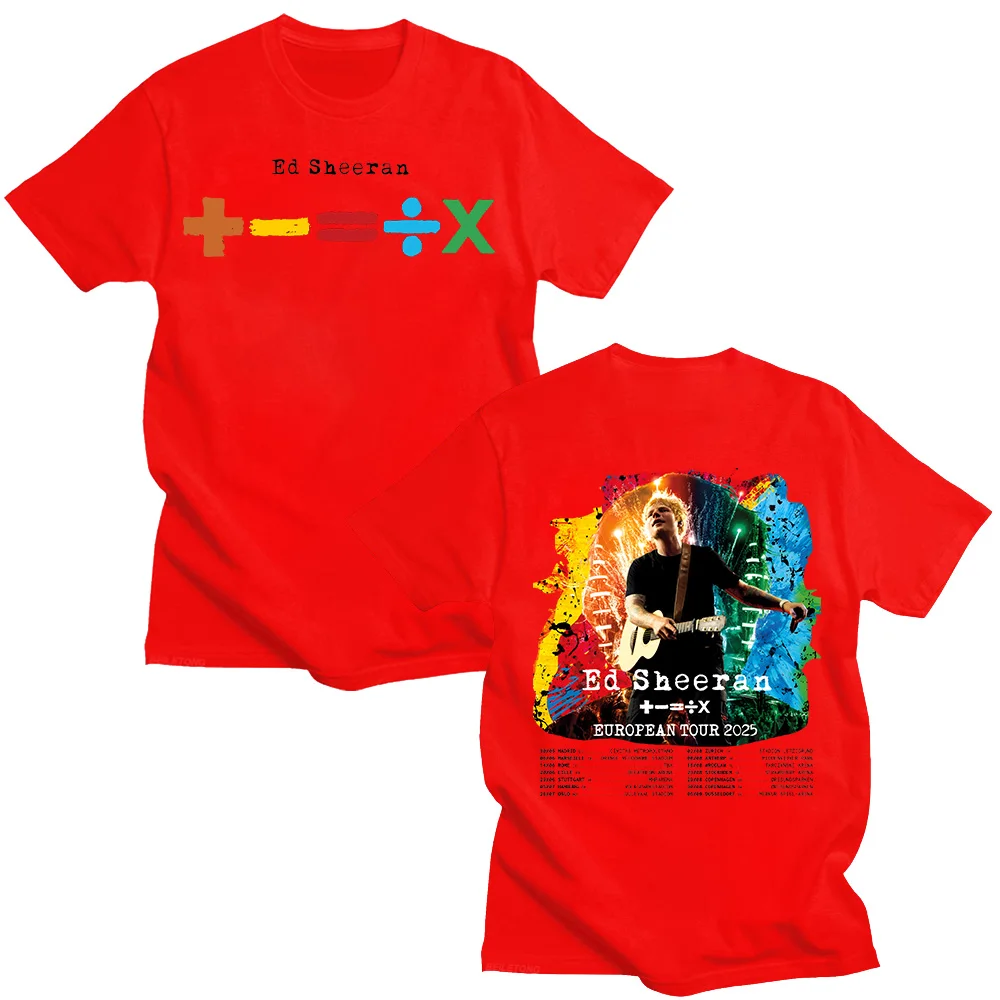 Ed Sheeran European Tour 2025  - Summer Clothing Gif review and price