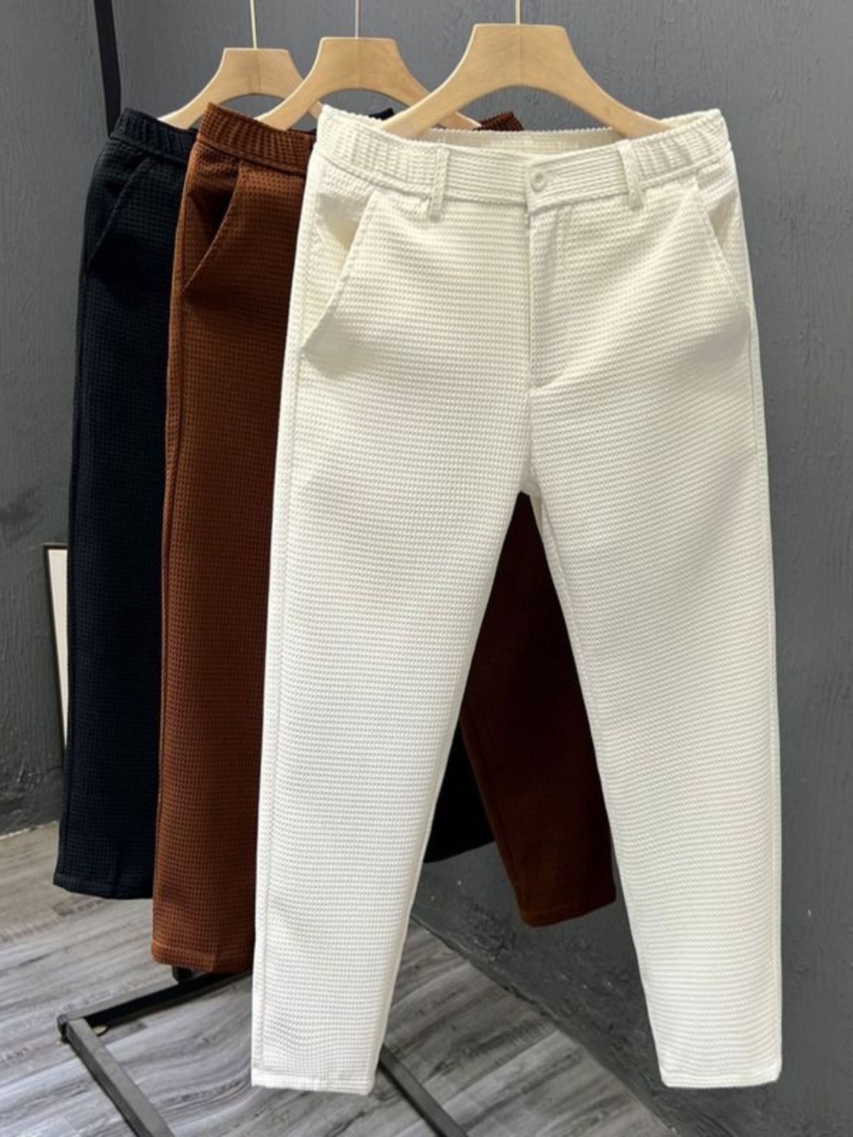Casual Slim Fit Men's West Pan - Summer Clothing For Teens review and price