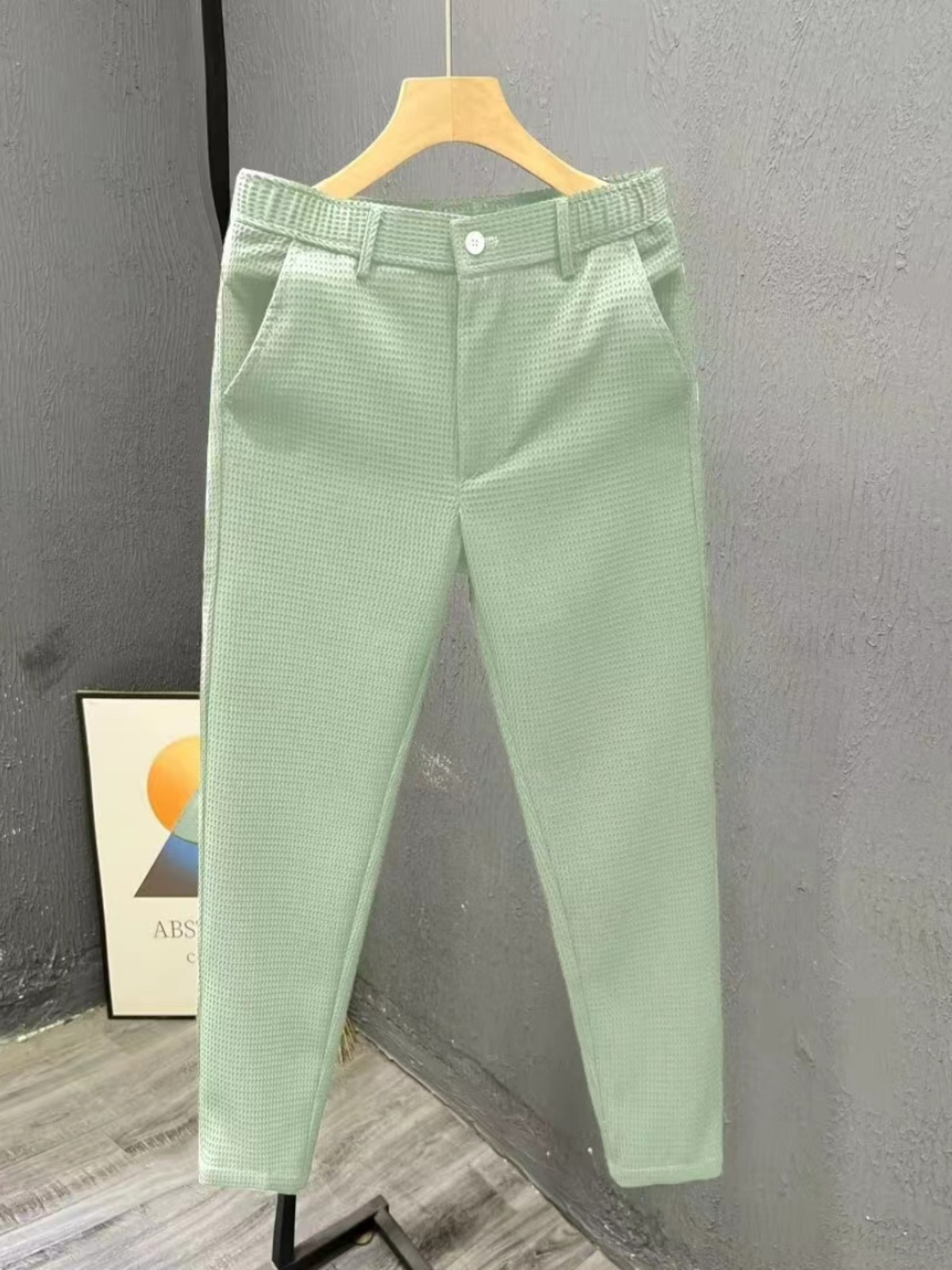 Casual Slim Fit Men's West Pan - Summer Clothing For Teens review and price