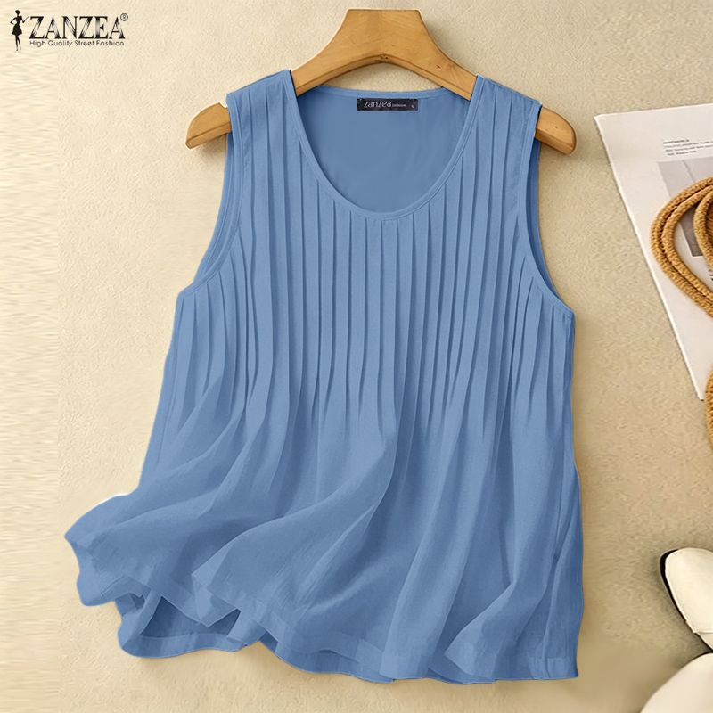 ZANZEA Woman Summer Pintuck Ta - Summer Clothing For Plus Size Women review and price
