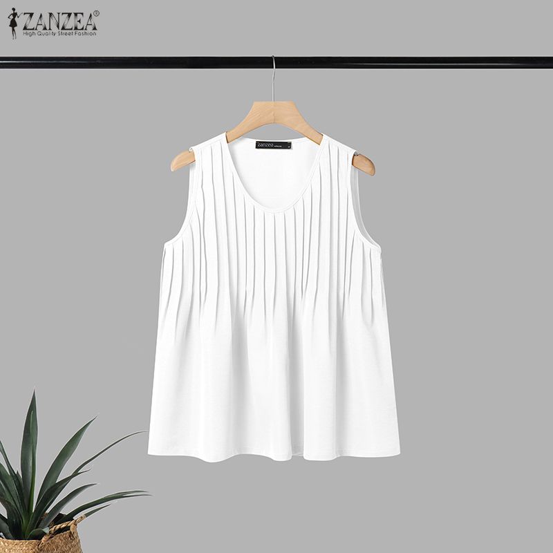 ZANZEA Woman Summer Pintuck Ta - Summer Clothing For Plus Size Women review and price