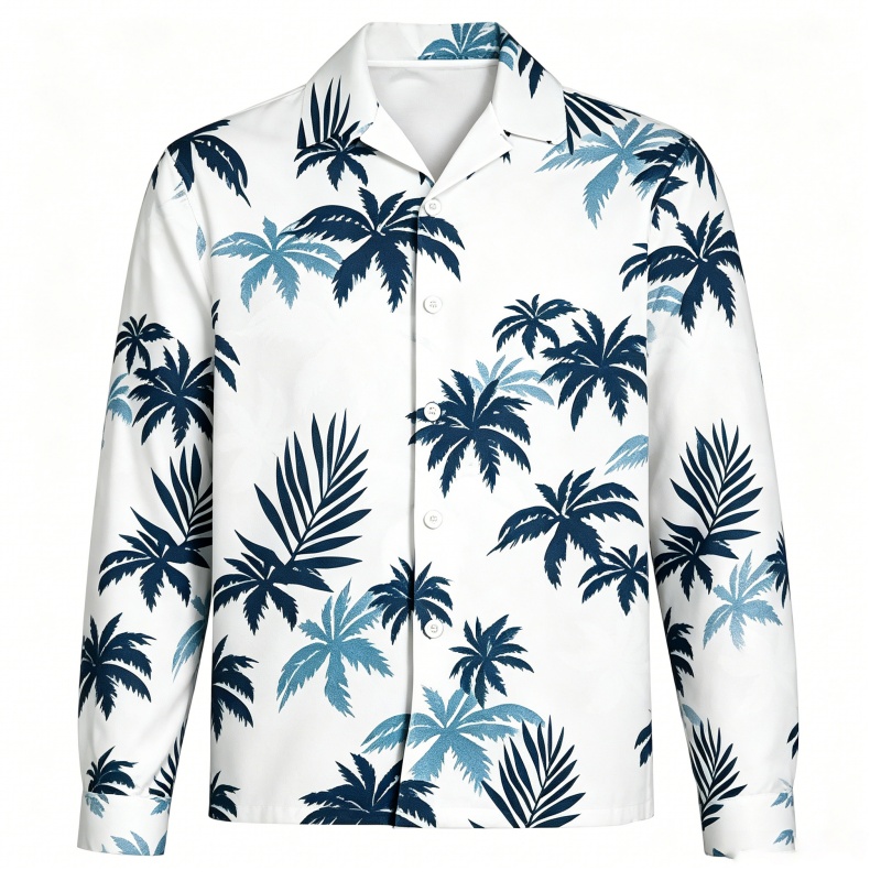 Mens Beach Vacation Long Sleev - Beach Shirt Hawaiian review and price