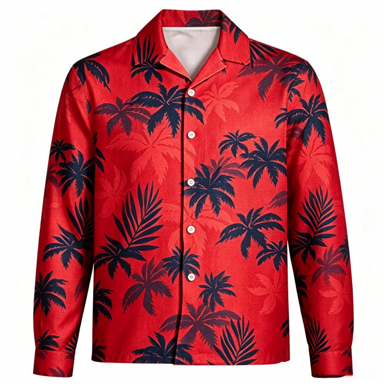 Mens Beach Vacation Long Sleev - Beach Shirt Hawaiian review and price