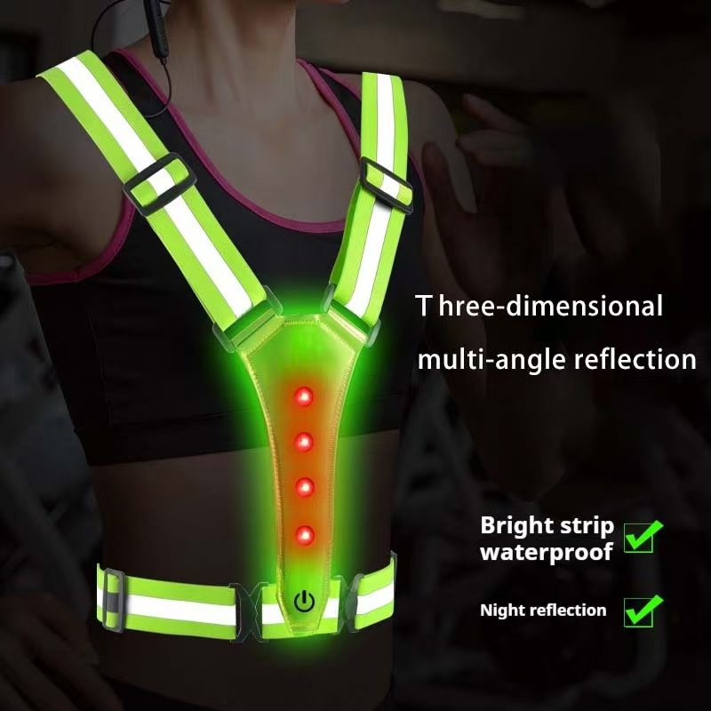 LED Running Vest Reflective Gl - Summer Nights Clothing review and price