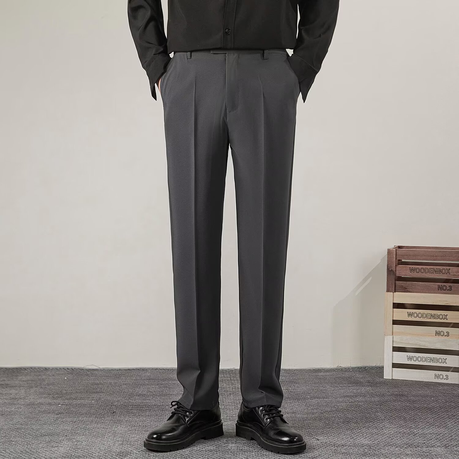 Summer Men's Solid Color Strai - Summer Clothing Brands Men review and price