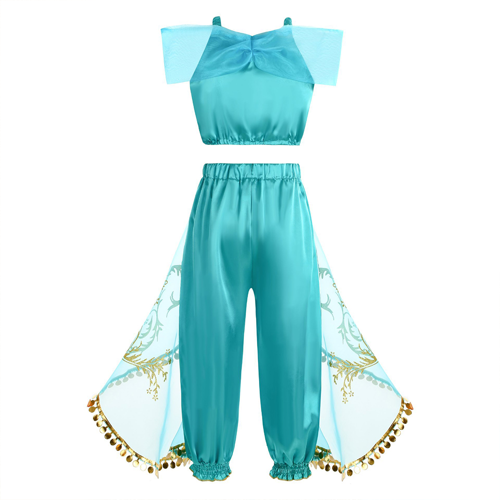 Girls Jasmine Fantasy Costume  - Summer Kids Clothing review and price