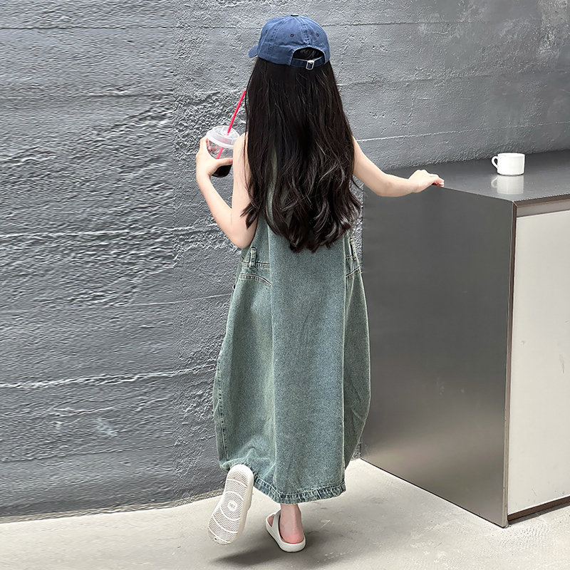 Vintage Blue Children Girls Hi - Summer Kids Clothing review and price