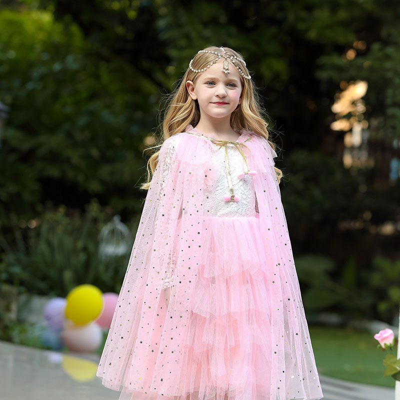 Girls Princess Cape Children C - Summer Kids Clothing review and price