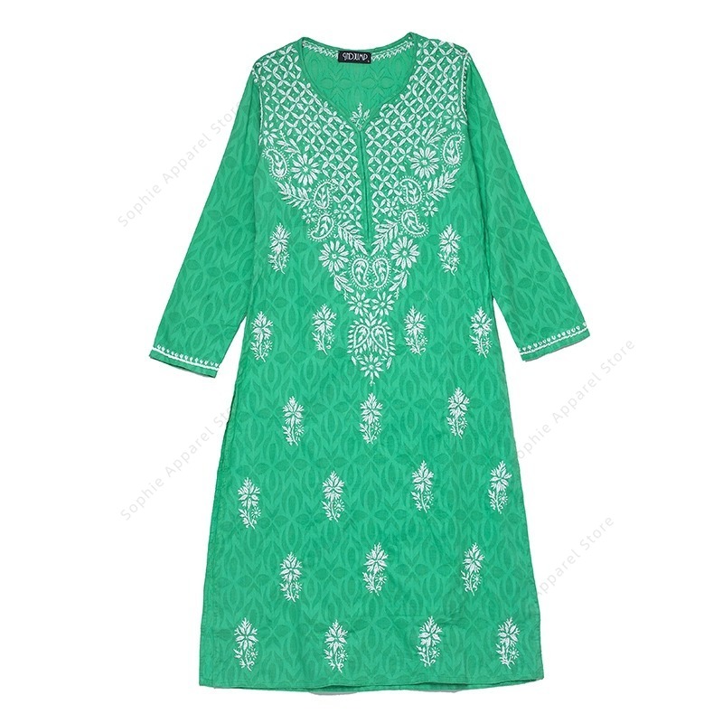Women's Embroidered Kurti Indi - Summer Clothing Pakistan review and price