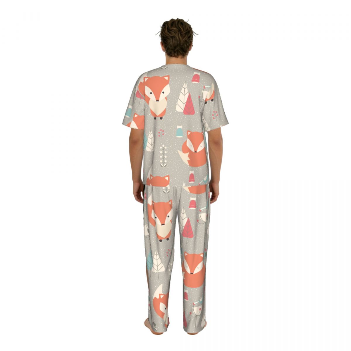 Men Pajamas Suit Short Sleeved - Summer Clothing Patterns review and price