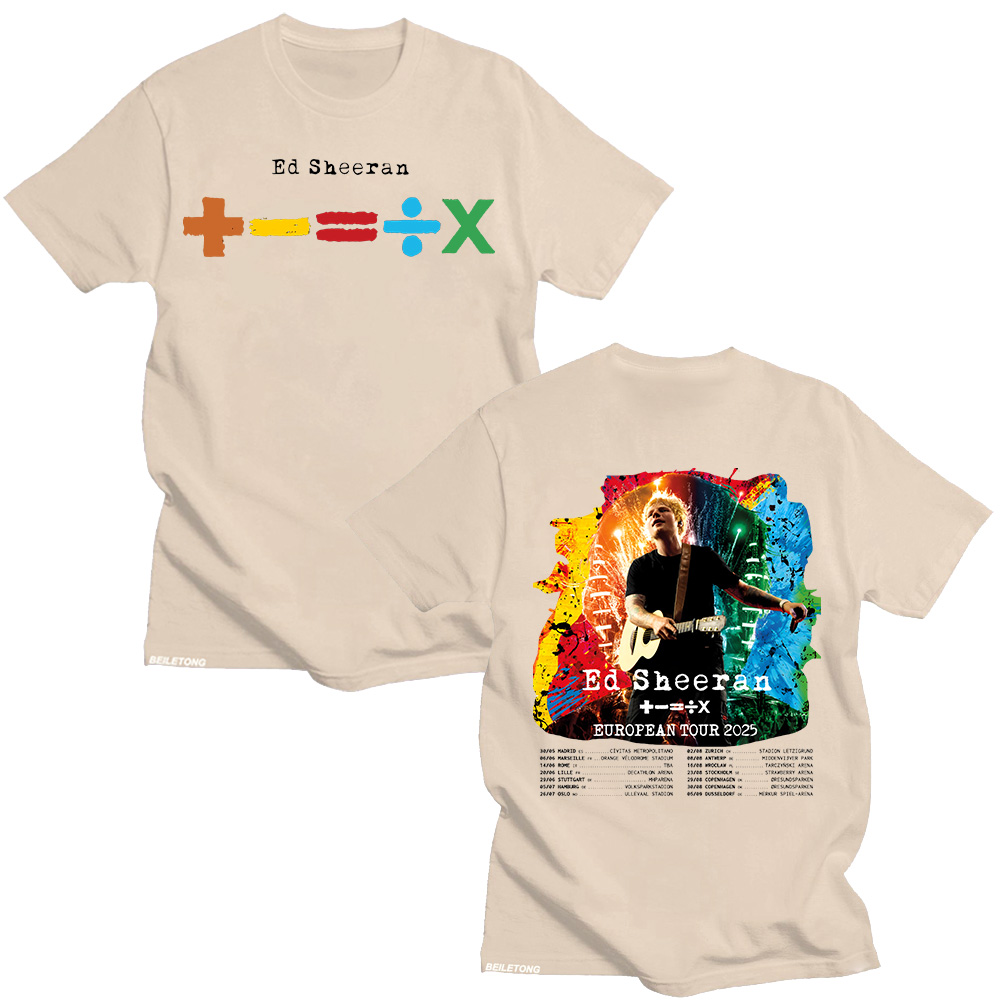 Ed Sheeran European Tour 2025  - Summer Clothing Gif review and price